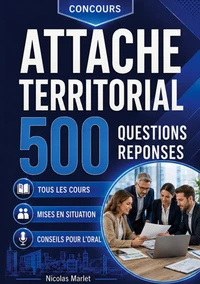 Attaché territorial 500 questions réponses
