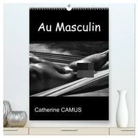 Au Masculin  (Calendrier mural 2026 DIN A2 horizontal) calendrier de bureau