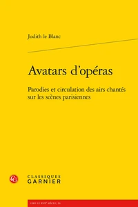 Avatars d'opéras
