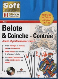  Micro Application - Belote & coinche-contrée. - CD-ROM.