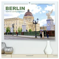 Berlin - dans le centre historique  (Calendrier mural 2027 DIN A2 vertical) calendrier de bureau