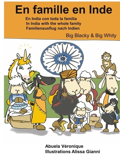 Big Blacky & Big Whity  En famille en Inde
