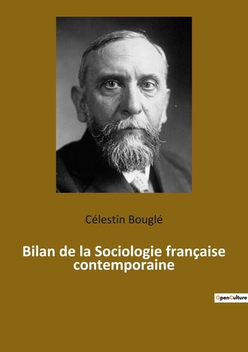 Sociologie et Anthropologie 2  Bilan de la Sociologie française contemporaine