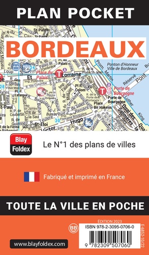Bordeaux. 1/10 000  Edition 2023