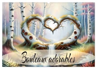 Bouleaux adorables (Calendrier mural 2026 DIN A2 vertical), CALVENDO calendrier mensuel