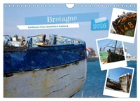 Bretagne Ambiance d'un cimetière à bateaux (Calendrier mural 2026 DIN A4 vertical), CALVENDO calendrier mensuel