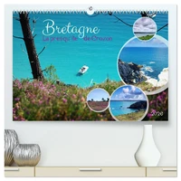 Bretagne La presqu'île de Crozon  (Calendrier mural 2026 DIN A2 vertical) calendrier de bureau
