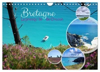 Bretagne La presqu'île de Crozon (Calendrier mural 2026 DIN A4 vertical), CALVENDO calendrier mensuel