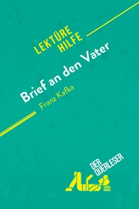 Brief an den Vater von Franz Kafka (Lektürehilfe)