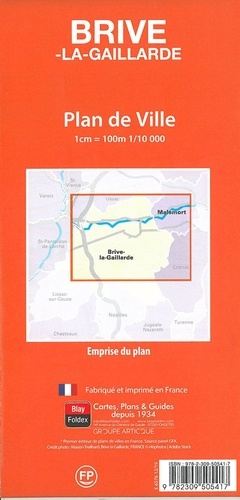 Brive-la-Gaillarde. 1/10 000  Edition 2019