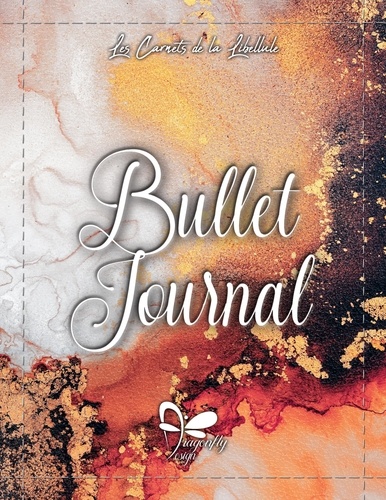 Bullet Journal Marbre rouge