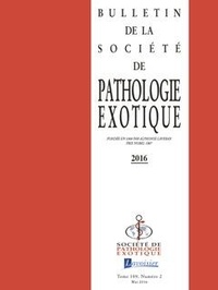 Tec&Doc - Bulletin de la Société de pathologie exotique Volume 109, N°2, Mai 2016 : .