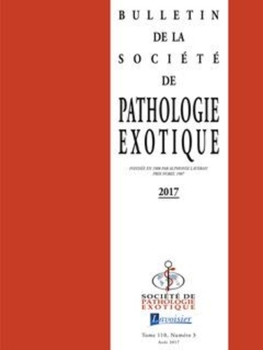  Tec&Doc - Bulletin de la Société de pathologie exotique Volume 110, N°3, Août 2017 : .