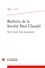 Bulletin de la Société Paul Claudel. 2005 - 1, n° 177 Paul Claudel. Trois autoportraits 2005