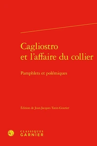 Cagliostro et l'affaire du collier