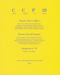 Cahier critique de poésie N° 28, 2013/2