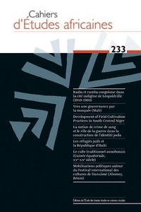 Cahiers détudes africaines N° 233/2019.pdf