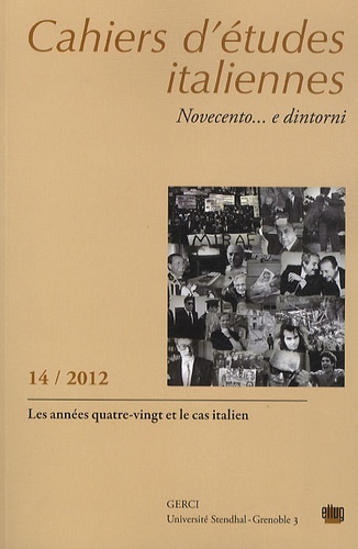 Enzo Neppi - Cahiers d'études italiennes N° 14/2012 : Les années quatre-vingt et le cas italien.
