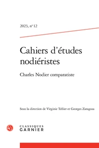 Charles Nodier comparatiste