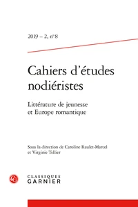 Littérature de jeunesse et Europe romantique
