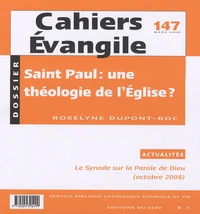 Saint Paul : une théologie de l'Eglise ?