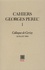 Cahiers Georges Perec N° 1, juillet 1984 Colloque de Cerisy