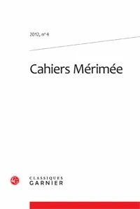 Cahiers Mérimée N° 4, 2012