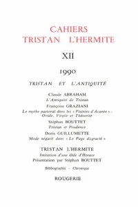 Cahiers Tristan L'Hermite N° 12, 1990