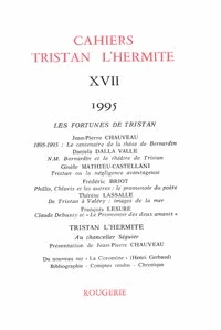 Cahiers Tristan L'Hermite N° 17, 1995