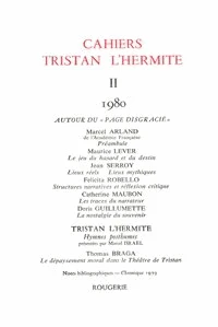 Cahiers Tristan L'Hermite N° 2, 1980