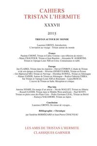 Cahiers Tristan L'Hermite N° 37, 2015