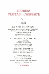 Cahiers Tristan L'Hermite N° 7, 1985