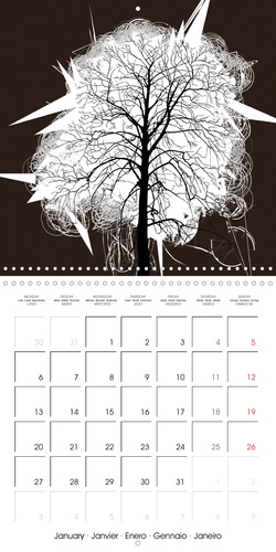 Calendrier L'arbre dans l'art  Edition 2020