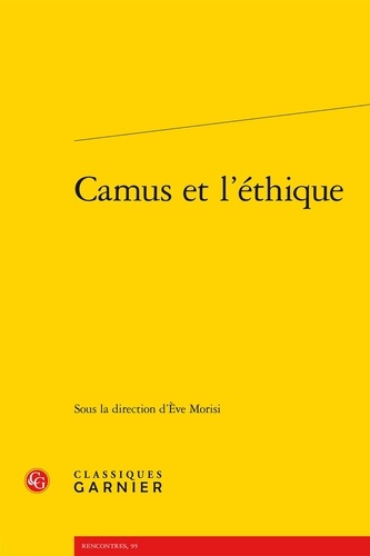 Camus et l'éthique