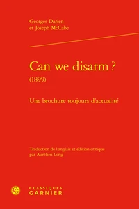 Can we disarm? (1899)