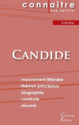  Voltaire - Candide - Fiche de lecture.