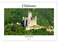 Châteaux OCCITANIE (Calendrier mural 2026 DIN A3 vertical), CALVENDO calendrier mensuel