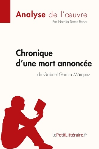 Chronique d'une mort annoncée de Gabriel Garcia Marquez