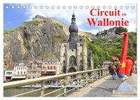 Circuit en Wallonie (Calendrier de bureau 2026 DIN A5 vertical), CALVENDO calendrier mensuel