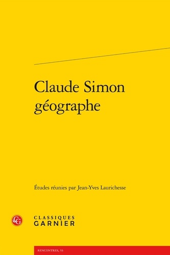 Claude Simon géographe