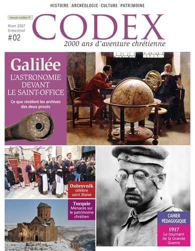 Jean-Yves Riou - Codex N° 2, Hiver 2017 : Galilée - L'astronomie devant le Saint Office.