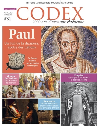 Codex N° 31, avril 2024 Les voyages de Paul