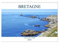 Patrice Thébault - CALVENDO Places  : Collection Terre BRETAGNE (Calendrier mural 2024 DIN A4 vertical), CALVENDO calendrier mensuel - Paysages sur les côtes bretonnes.