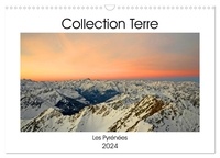 Patrice Thébault - CALVENDO Places  : Collection Terre Les Pyrénées (Calendrier mural 2024 DIN A3 vertical), CALVENDO calendrier mensuel - La chaîne des Pyrénées.