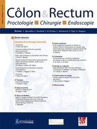 Côlon & Rectum Volume 13 N° 1, mars 2019