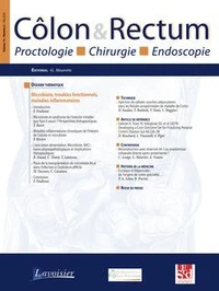 Microbiote, troubles fonctionnels, maladies inflammatoires