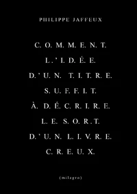 Comment l'idée d'un titre suffit à décrire le sort d'un livre creux