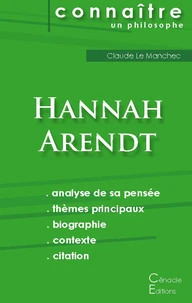 Comprendre Hannah Arendt