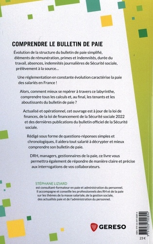 Comprendre le bulletin de paie