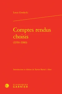 Comptes rendus choisis